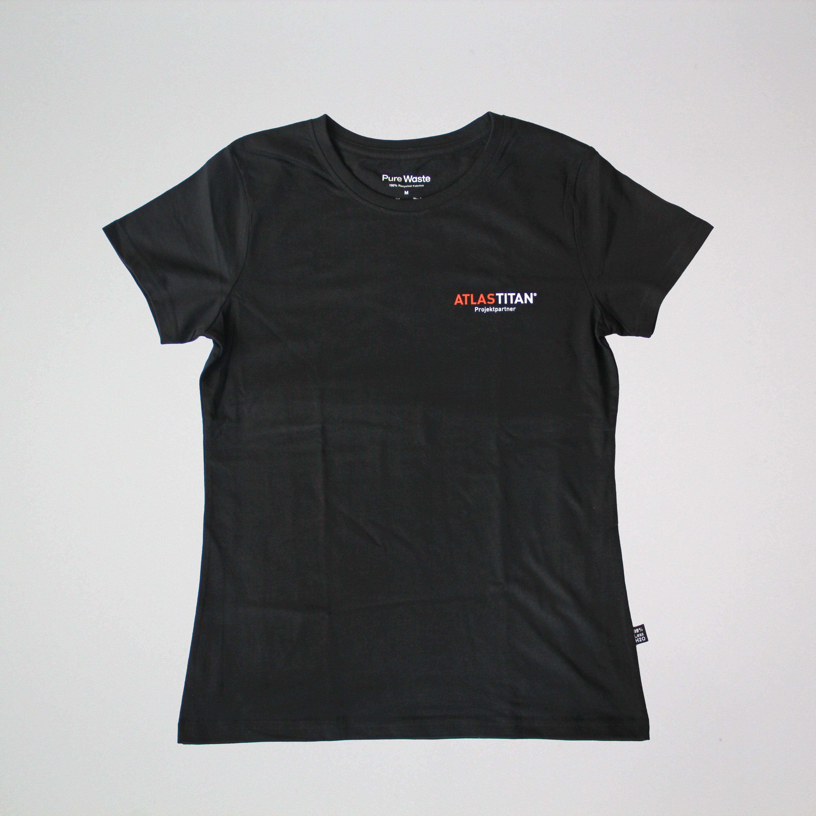 PureWaste T-Shirt in Schwarz