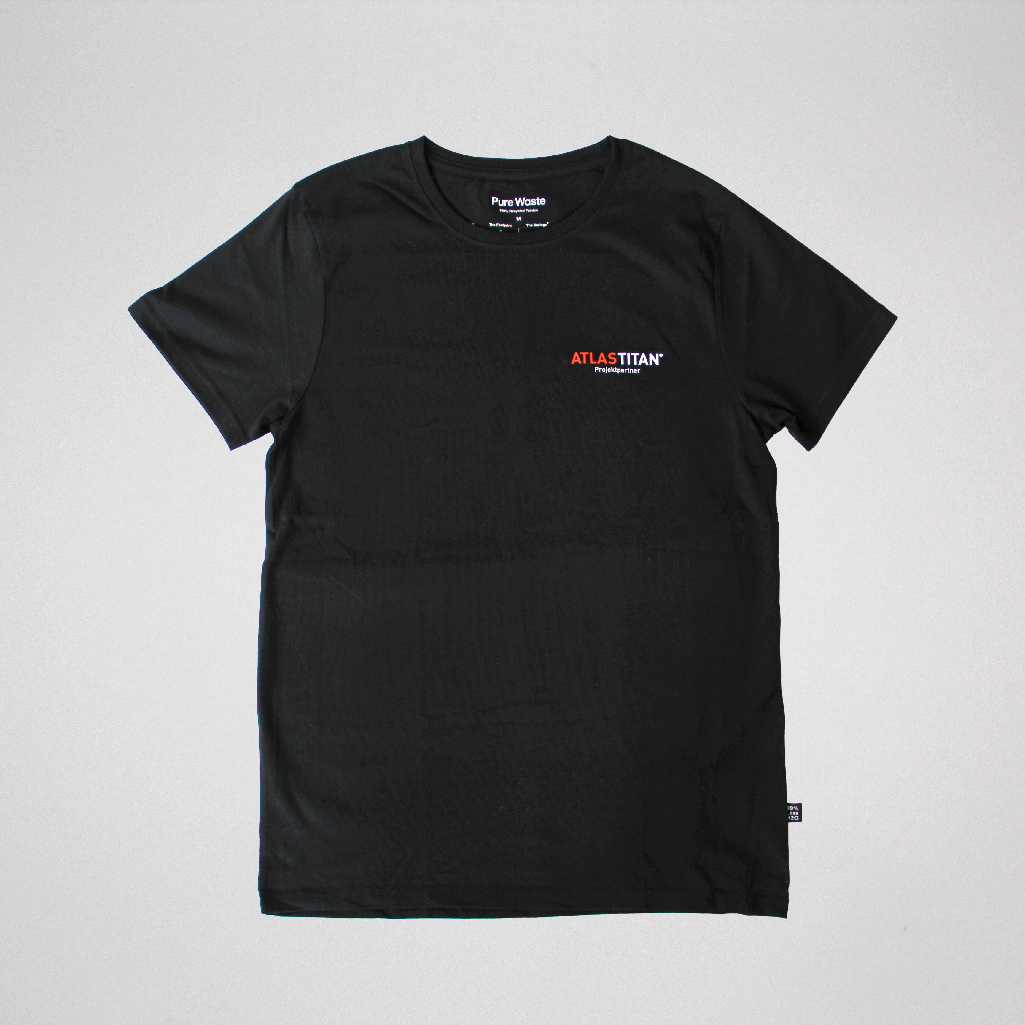 PureWaste T-Shirt in Schwarz