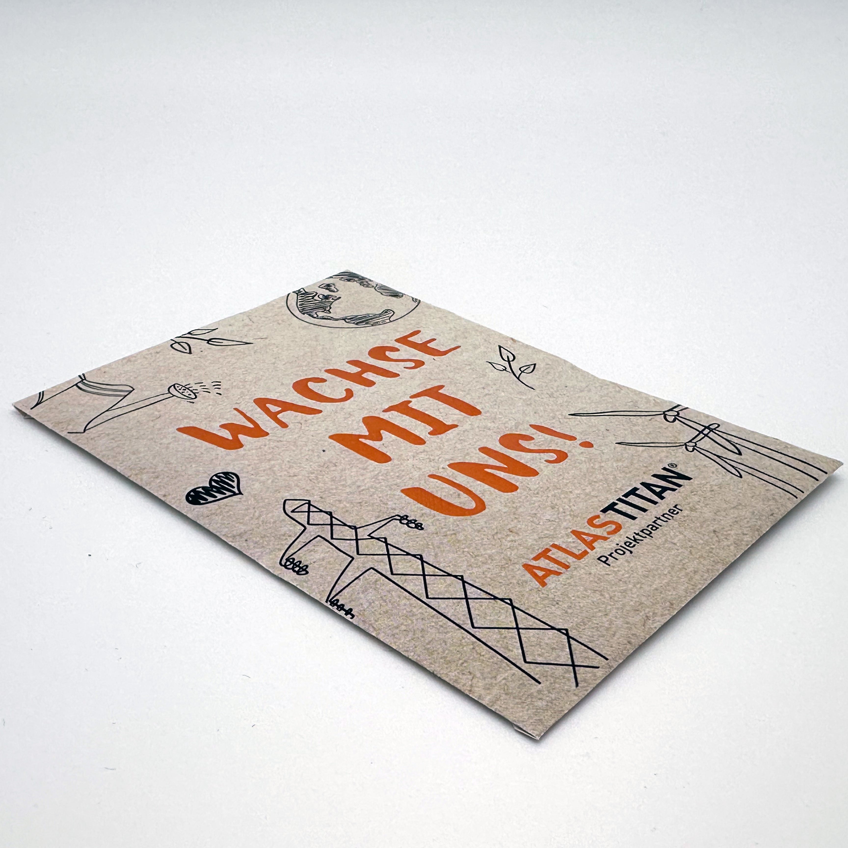 Kressesamen "Wachse mit uns!"