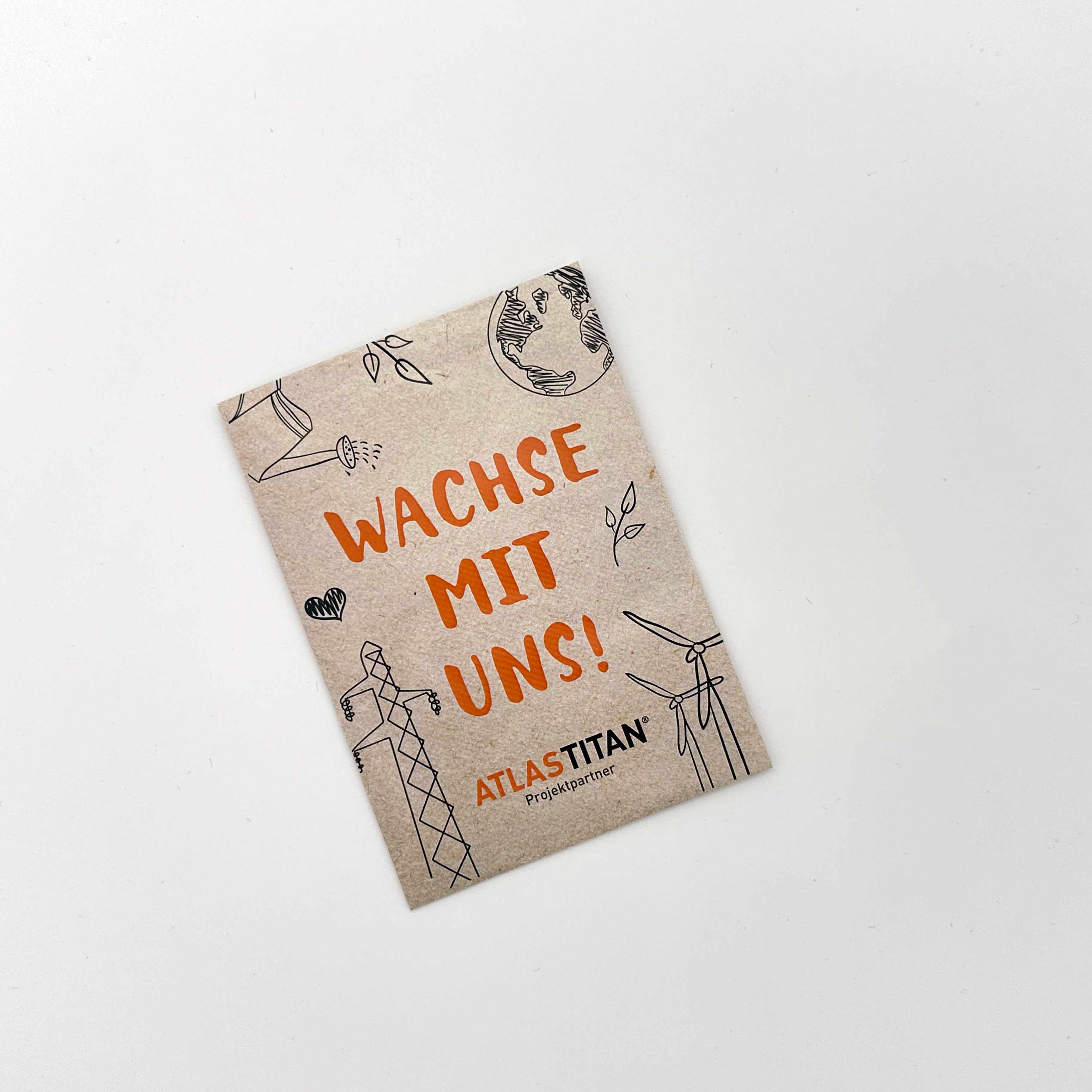 Kressesamen "Wachse mit uns!"