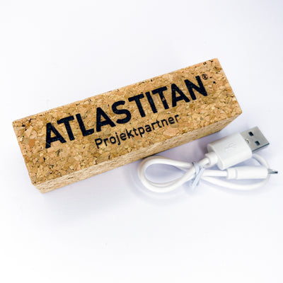 Powerbank aus Kork