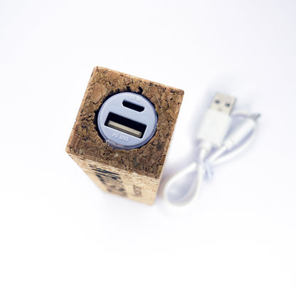 Powerbank aus Kork
