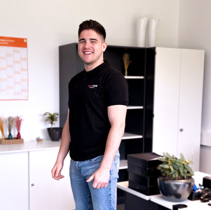 PureWaste Polo in Schwarz