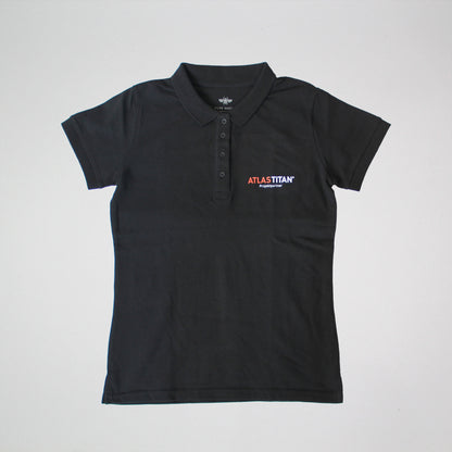 PureWaste Polo in Schwarz