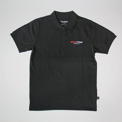 PureWaste Polo in Schwarz
