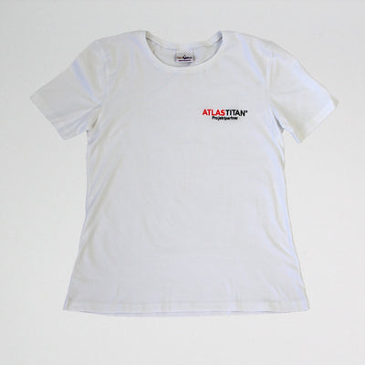 FIRST WEAR T-shirt weiß mit Stick