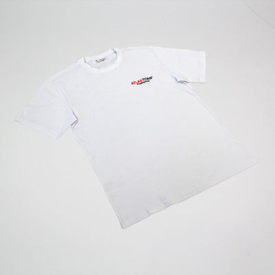 FIRST WEAR T-shirt weiß mit Stick